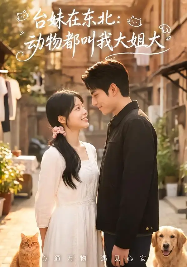 台妹在东北:动物都叫我大姐大&台妹在东北动物都叫我大姐大