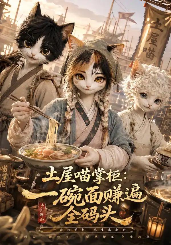 土屋喵掌柜:一碗面赚遍全码头&土屋喵掌柜一碗面赚遍全码头