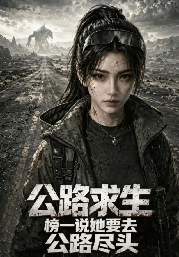 公路求生,榜一说她要去公路尽头