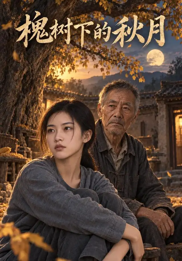 槐树下的秋月