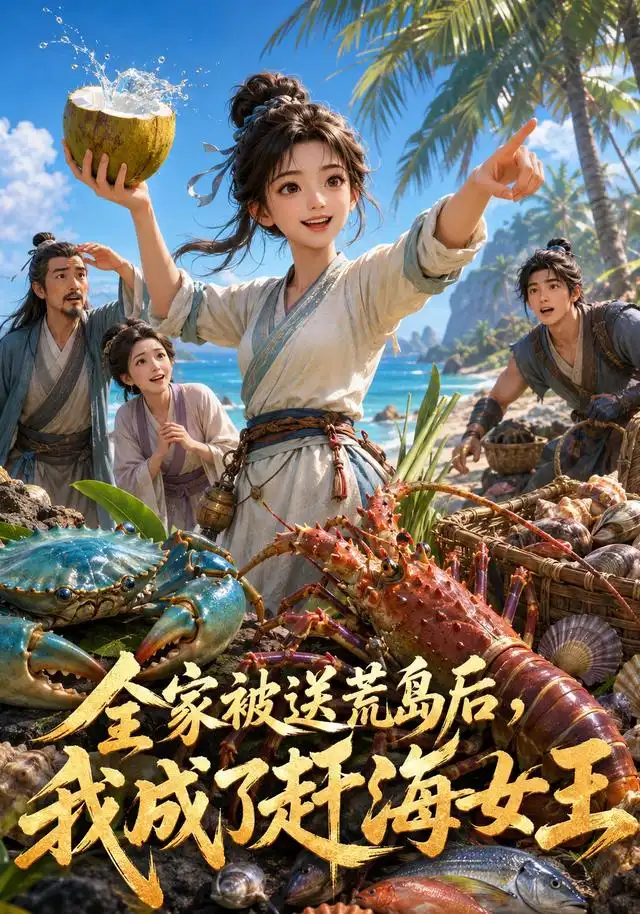 全家被送荒岛后,我成了赶海女王