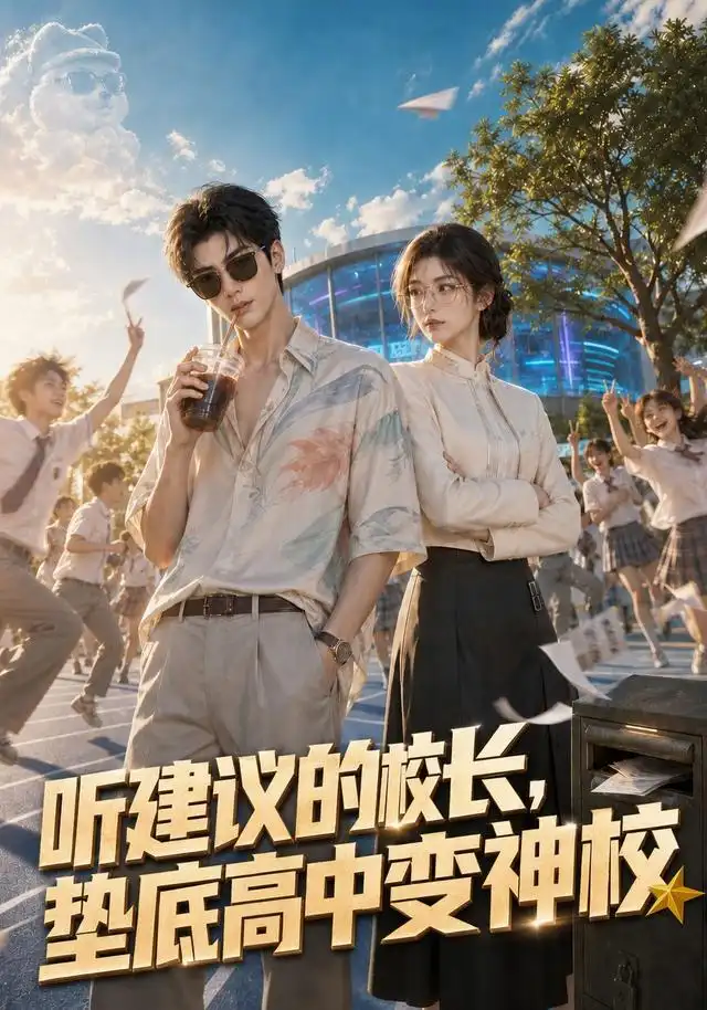 听建议的校长，垫底高中变神校 - 短剧短剧海报图片