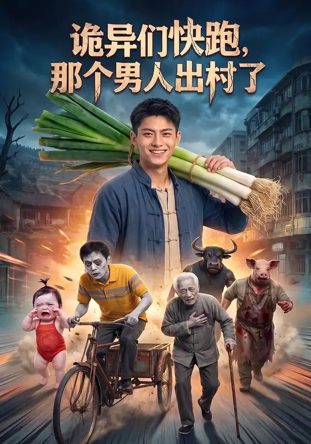 诡异们快跑,那个男人出村了