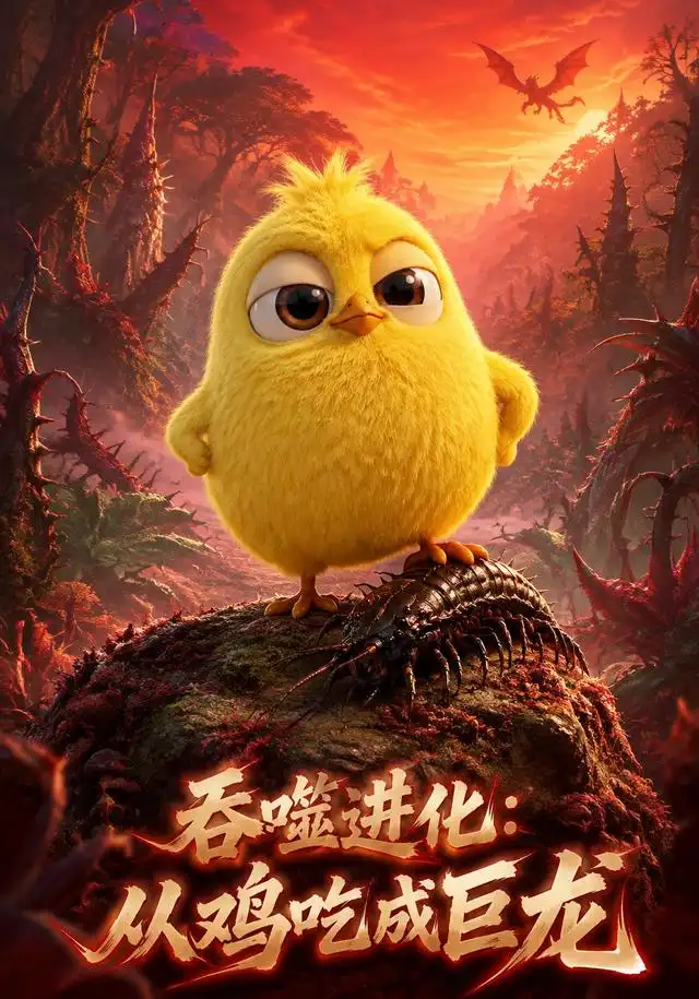 吞噬进化，从鸡吃成巨龙 - 短剧短剧海报图片