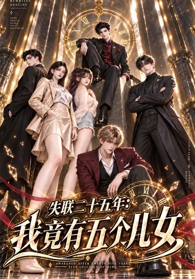 失联二十五年，我竟有五个儿女 - 短剧短剧海报图片
