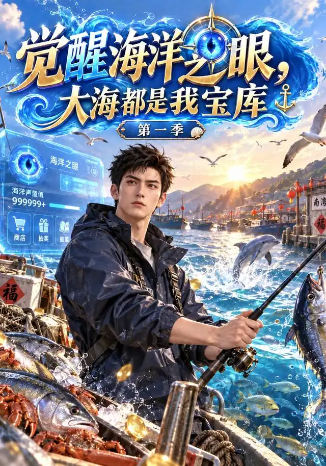 觉醒海洋之眼，大海都是我宝库第一季 - 短剧短剧海报图片