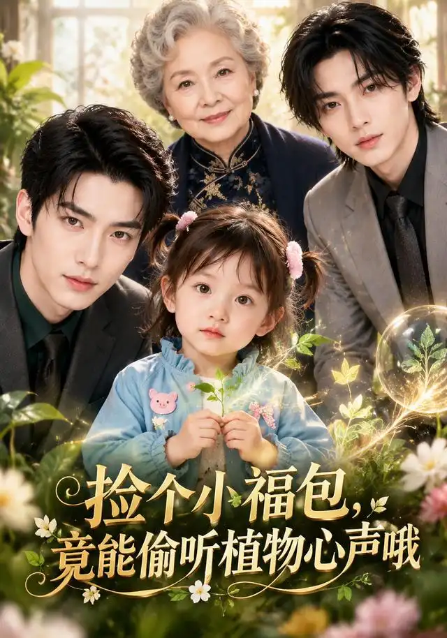 捡个小福包，竟能偷听植物心声哦 - 短剧短剧海报图片
