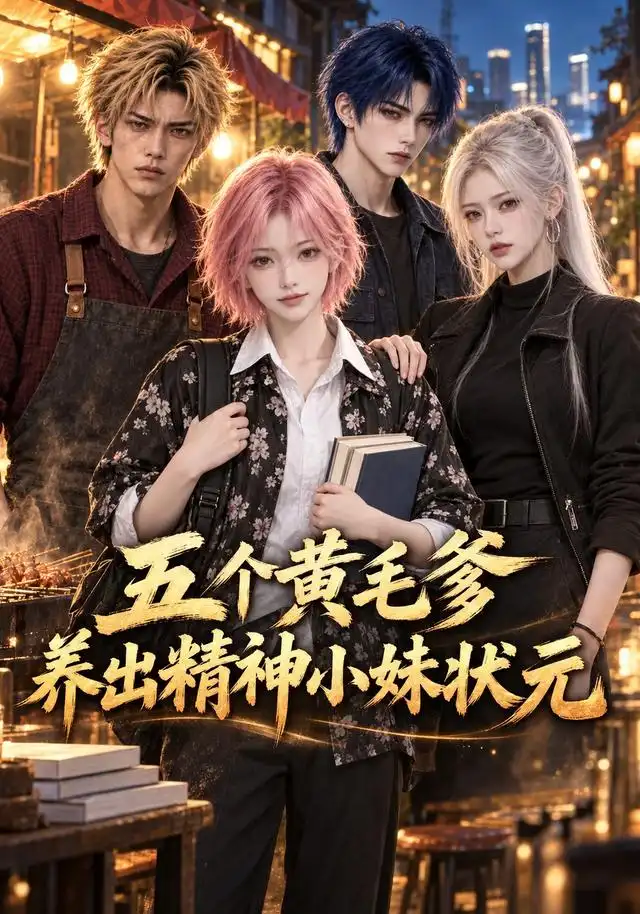 五个黄毛爹,养出精神小妹状元