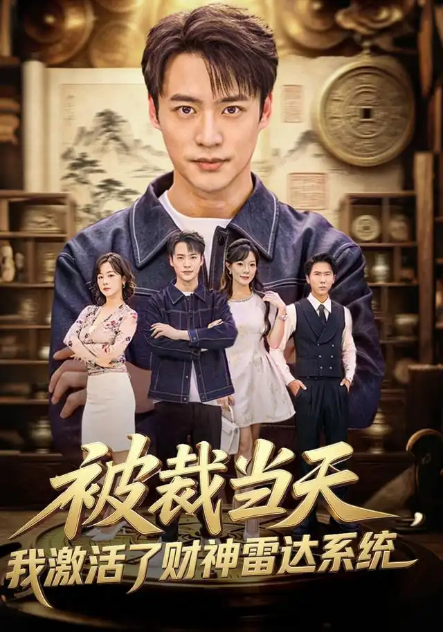 被裁当天，我激活了财神雷达系统 - 短剧短剧海报图片