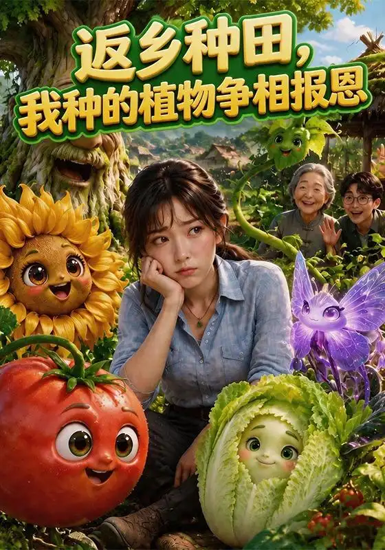 返乡种田,我种的植物争相报恩