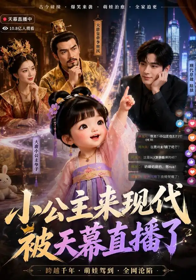 小公主来现代被天幕直播了