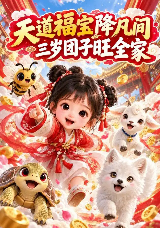 天道福宝降凡间，三岁团子旺全家