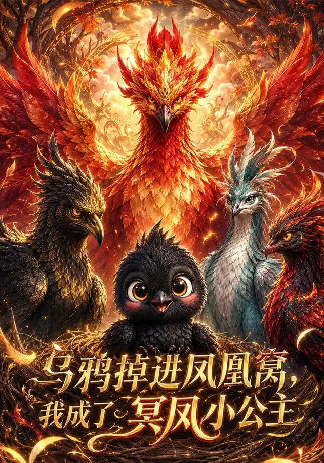 乌鸦掉进凤凰窝，我成了冥凤小公主 - 短剧短剧海报图片