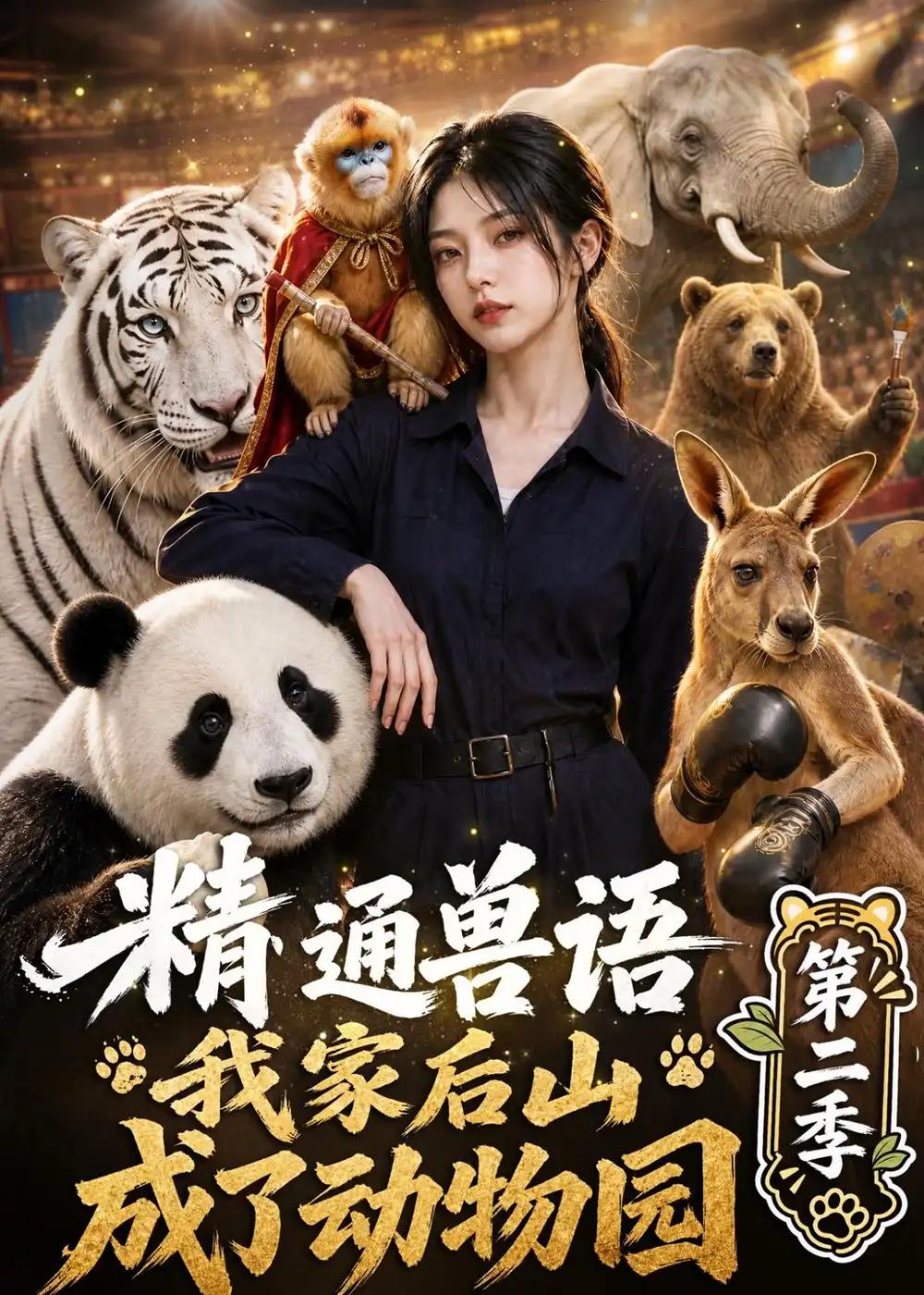 精通兽语，我家后山成了动物园第二季&精通兽语我家后山成了动物园第二季 - 短剧短剧海报图片