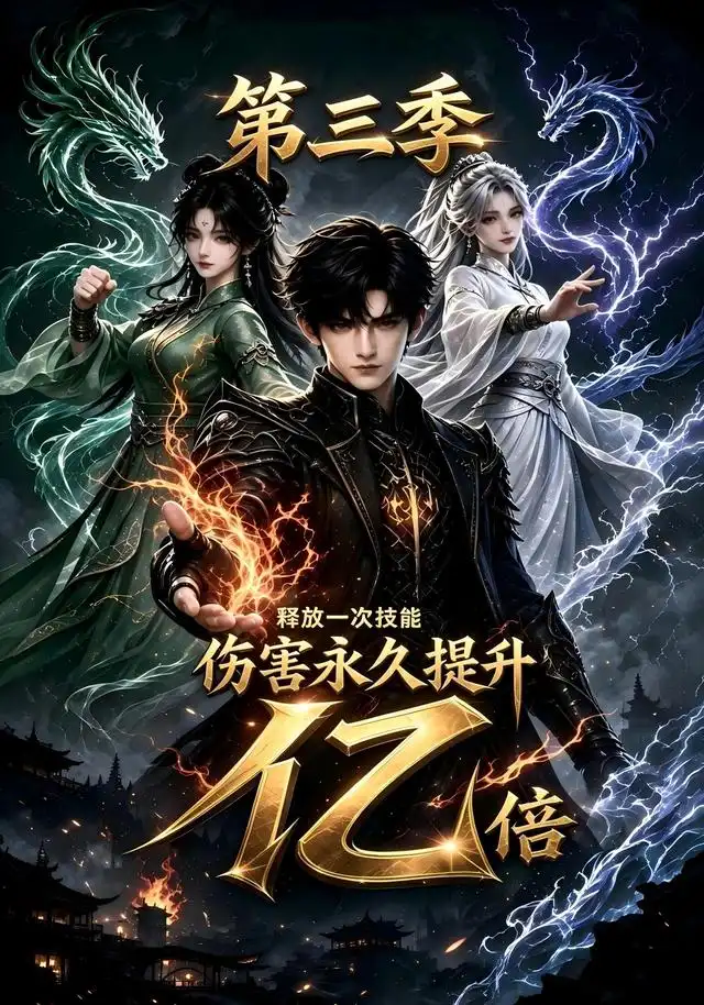释放一次技能,伤害永久提升亿倍!第三季