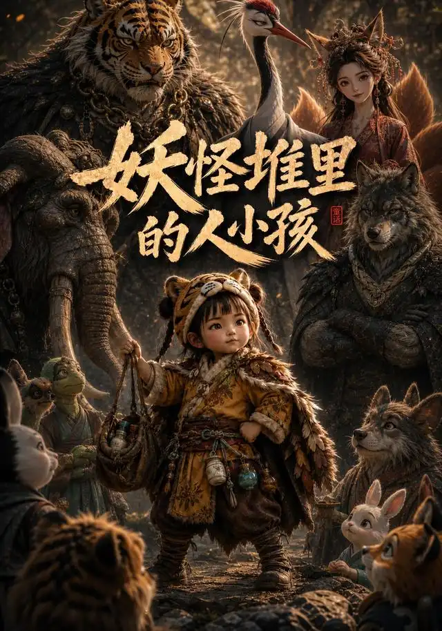 妖怪堆里的人小孩