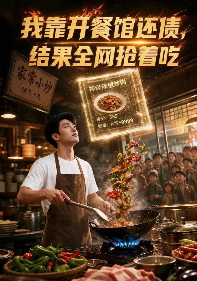 我靠开餐馆还债,结果全网抢着吃&我靠开餐馆还债结果全网抢着吃
