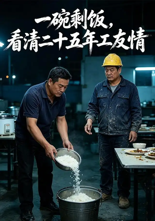 一碗剩饭,看清二十五年工友情