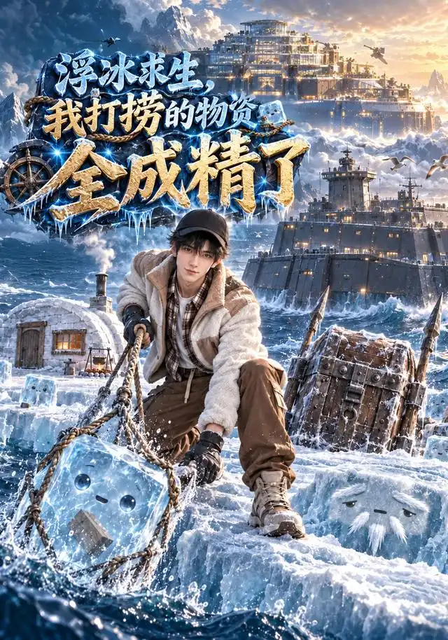浮冰求生,我打捞的物资全成精了