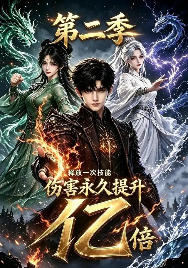 释放一次技能,伤害永久提升亿倍!第二季