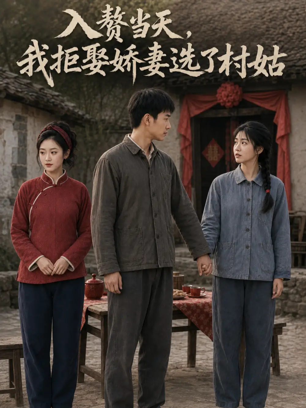 入赘当天，我拒娶娇妻选了村姑