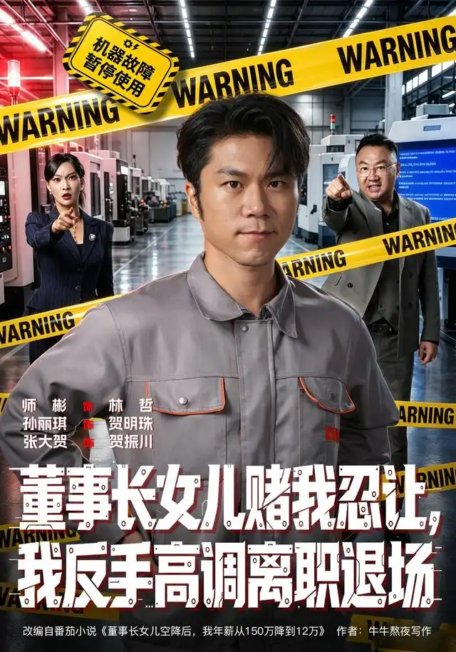 董事长女儿赌我忍让,我反手高调离职退场
