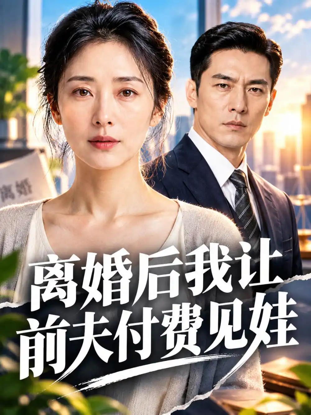 离婚后我让前夫付费见娃
