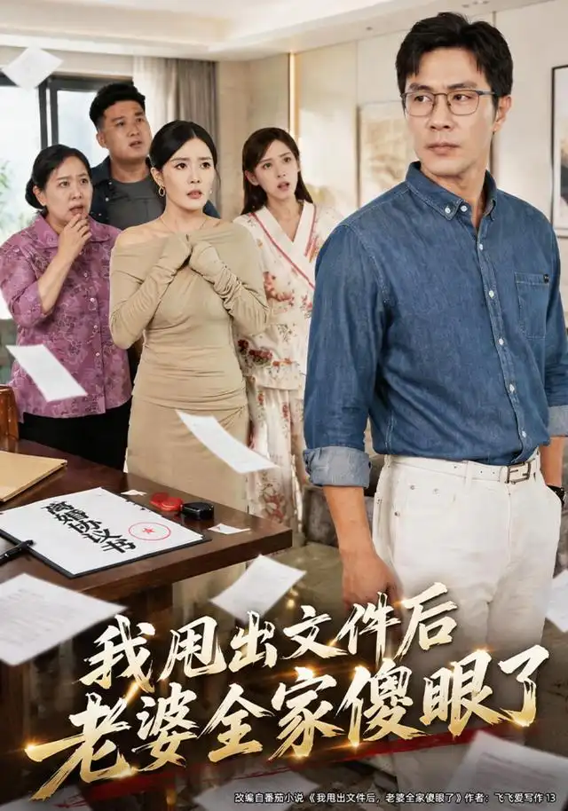 我甩出文件后老婆全家傻眼了