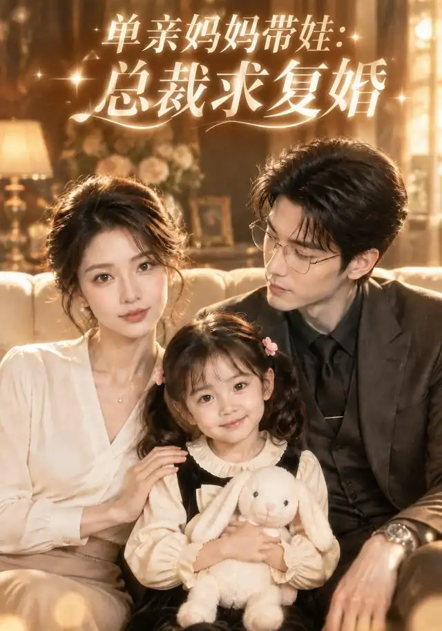 单亲妈妈带娃,总裁求复婚