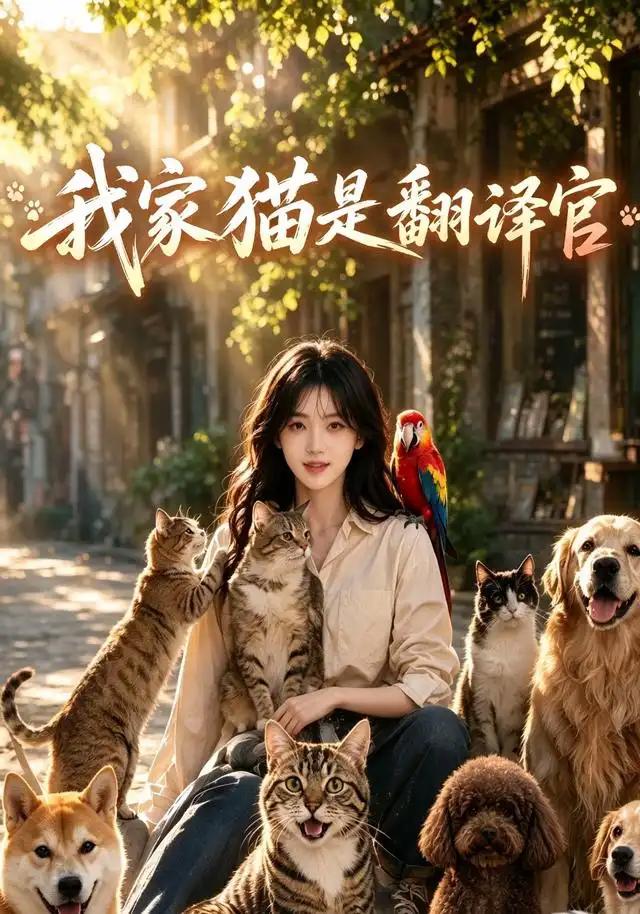 我家猫是翻译官 - 短剧短剧海报图片