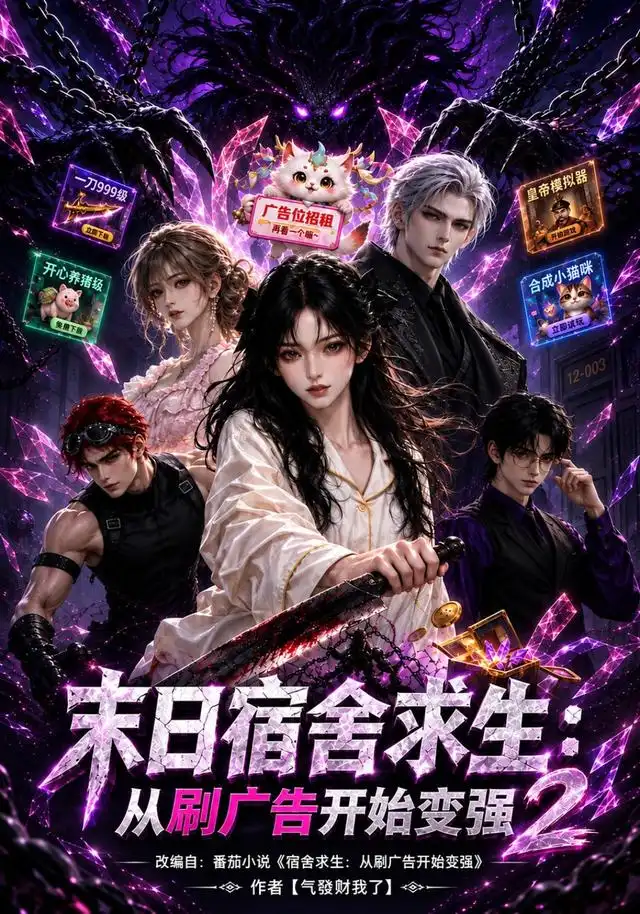 末日宿舍求生：从刷广告开始变强2 - 短剧短剧海报图片