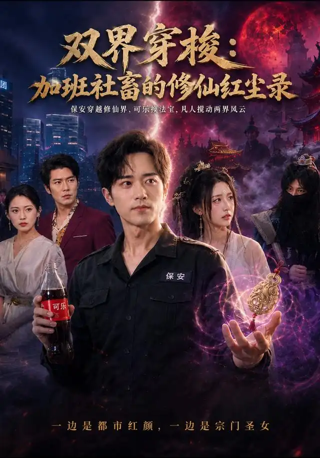 双界穿梭：加班社畜的修仙红尘录 - 短剧短剧海报图片