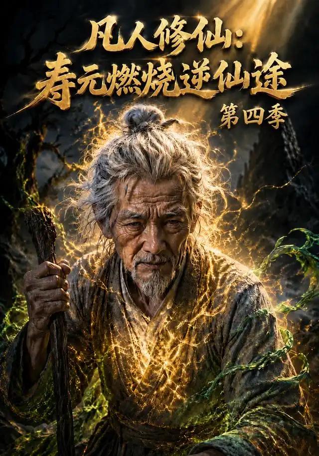 凡人修仙：寿元燃烧逆仙途第四季&凡人修仙寿元燃烧逆仙途第四季 - 短剧短剧海报图片