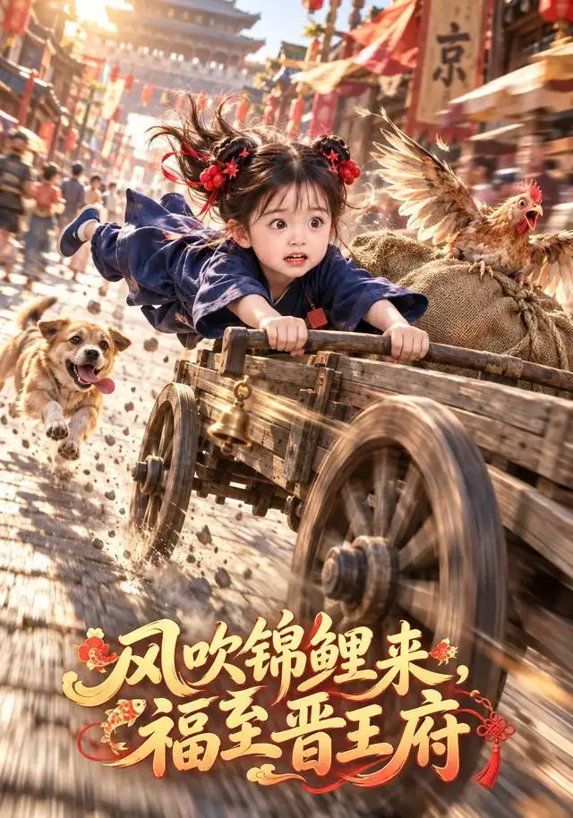 风吹锦鲤来,福至晋王府