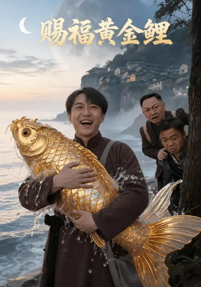赐福黄金鲤 - 短剧短剧海报图片