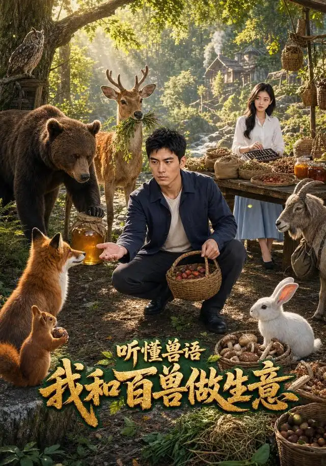 听懂兽语，我和百兽做生意 - 短剧短剧海报图片