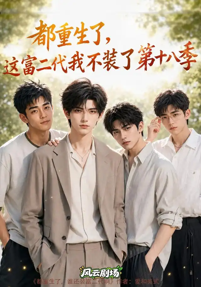 都重生了，这富二代我不装了第十八季 - 短剧短剧海报图片