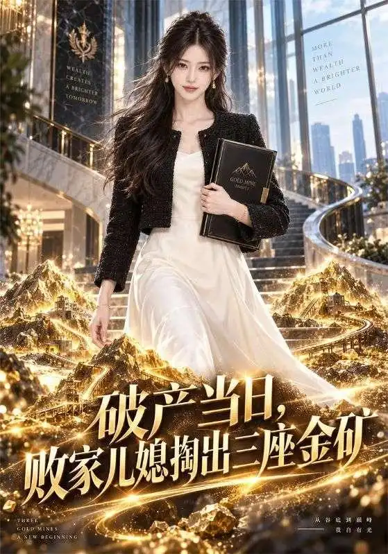 破产当日，败家儿媳掏出三座金矿 - 短剧短剧海报图片
