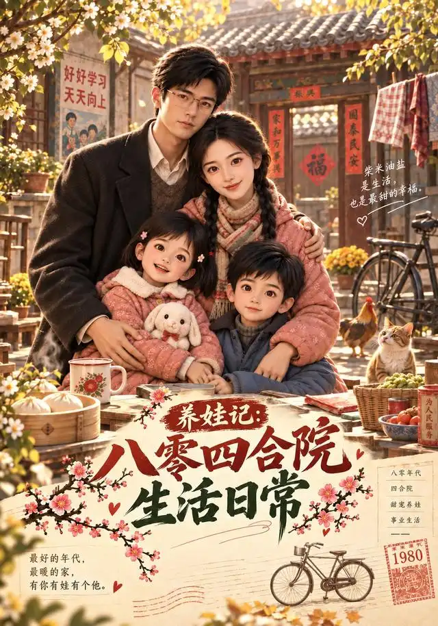 养娃记:八零四合院生活日常