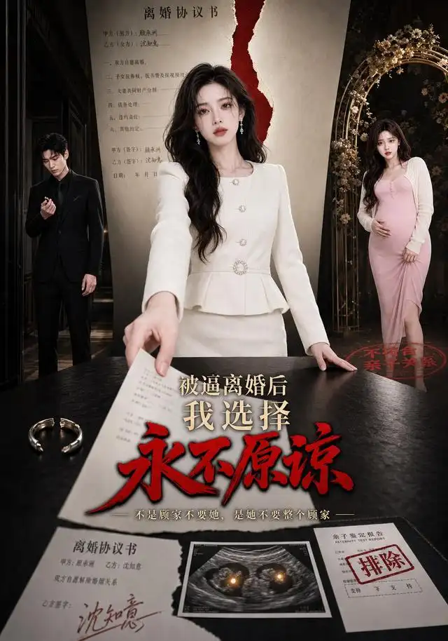 被逼离婚后我选择永不原谅 - 短剧短剧海报图片