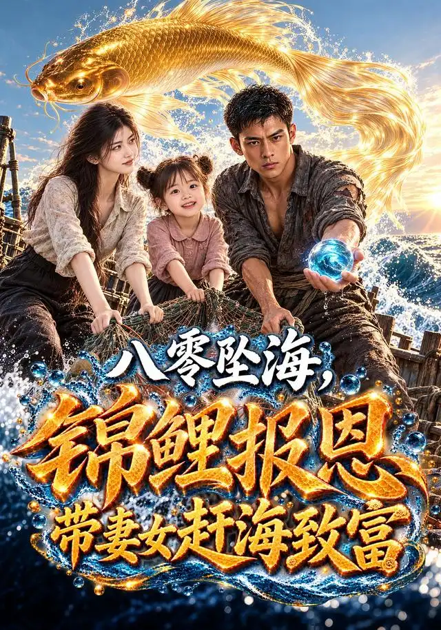 八零坠海,锦鲤报恩带妻女赶海致富