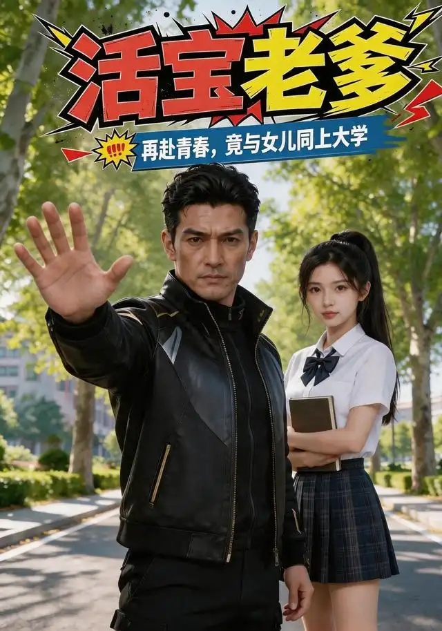 活宝老爹再赴青春,竟与女儿同上大学