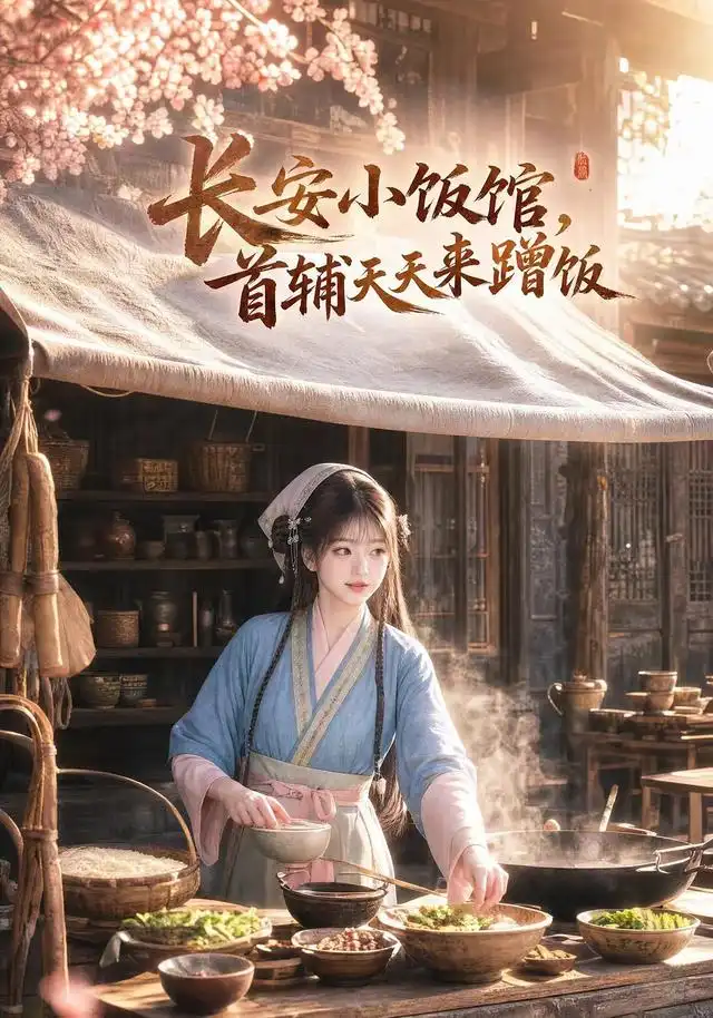 长安小饭馆，首辅天天来蹭饭 - 短剧短剧海报图片