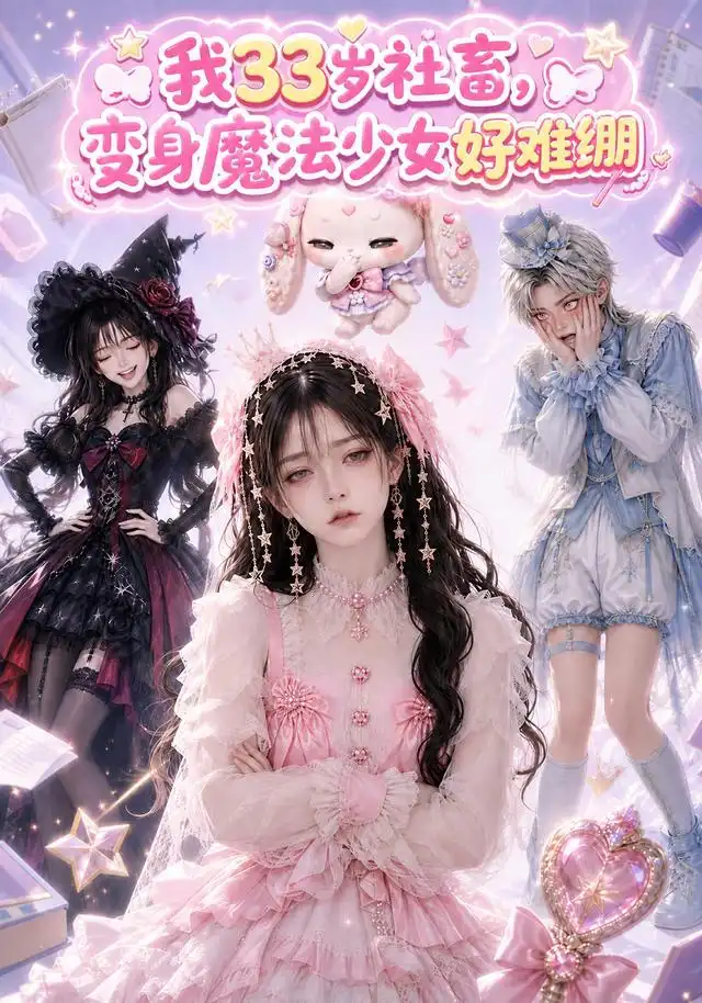 我33岁社畜,变身魔法少女好难绷