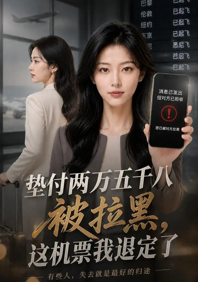 垫付两万五千八被拉黑,这机票我退定了