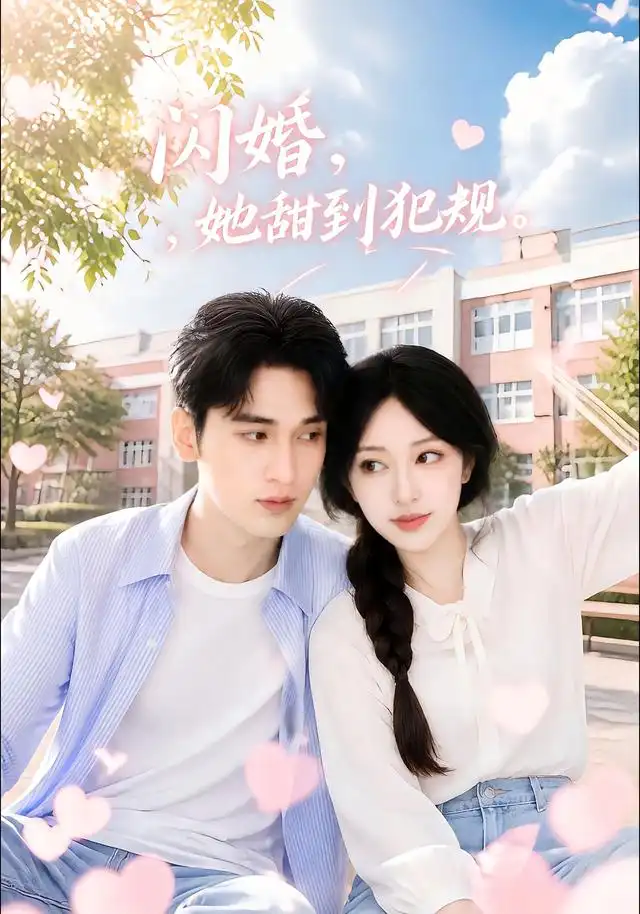闪婚，她甜到犯规 - 短剧短剧海报图片