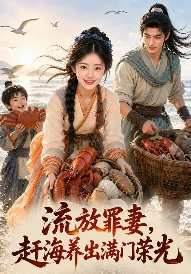 流放罪妻,赶海养出满门荣光