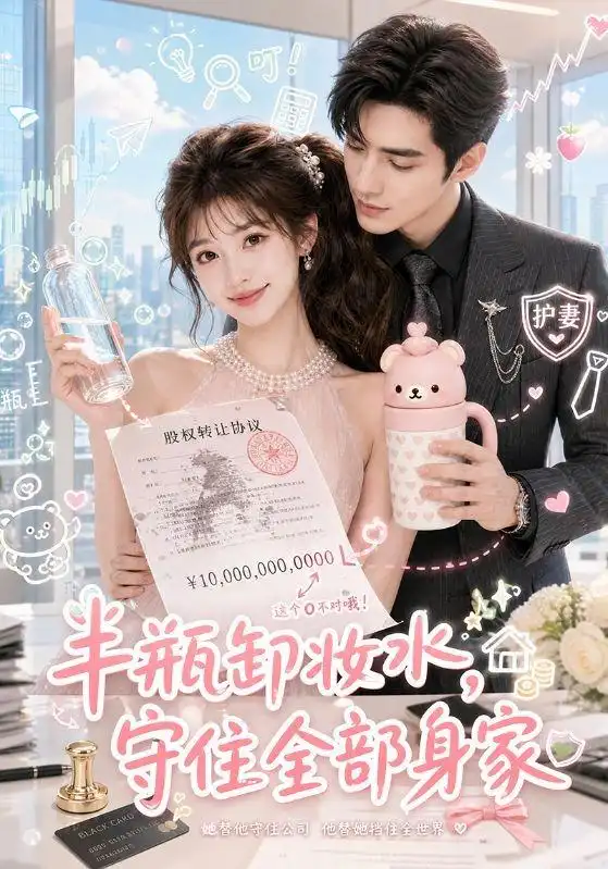 半瓶卸妆水，守住全部身家 - 短剧短剧海报图片