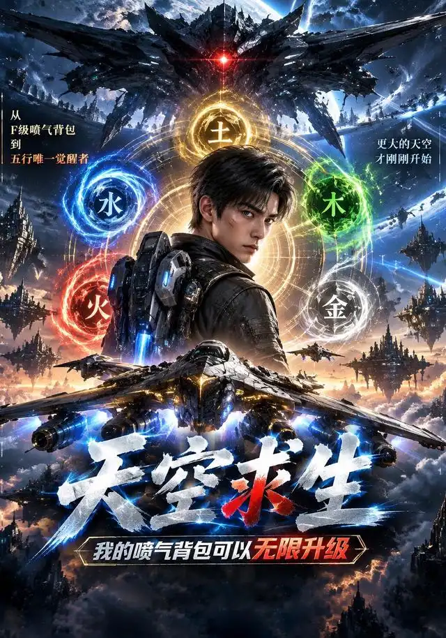 天空求生,我的喷气背包可以无限升级