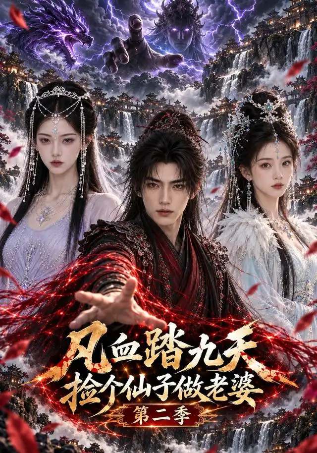 凡血踏九天，捡个仙子做老婆第二季 - 短剧短剧海报图片